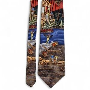 Tropical Paradise Silk Tie by Van Heusen